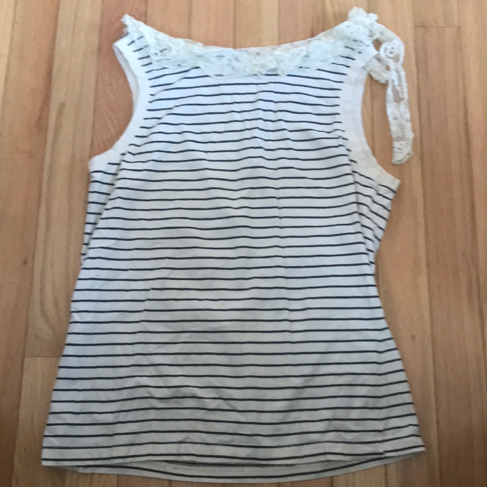 Striped top- Anthropologie